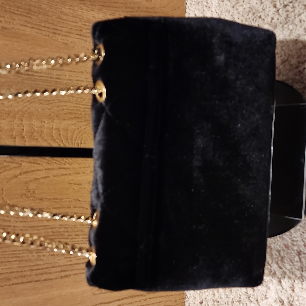 NWT Steve Madden velvet shoulder bag - Picture 9 of 15
